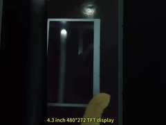 Luz solar Legible 4.3 pulgadas 480x272 IPS Modulo TFT Display1000Cd/M2 Interfaz RGB