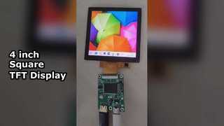 Pantalla TFT cuadrada de 4 pulgadas 720x720
