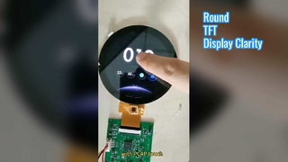 2.1 pulgadas 480x480 Display TFT redondo