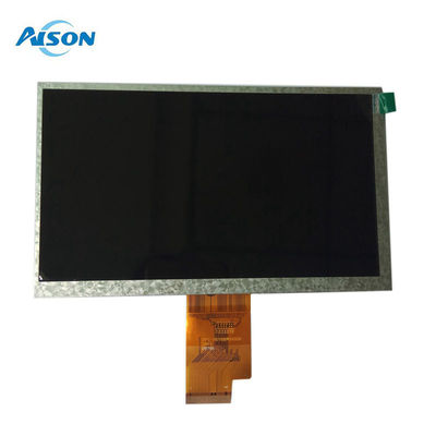 7 pulgadas 1024x600 IPS Pantalla TFT de color Pantalla LCD transmisora 450cd/M2 con interfaz LVDS