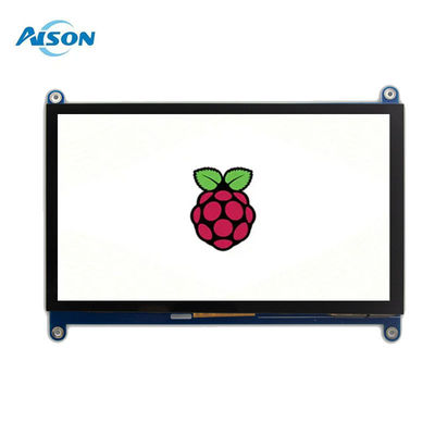 Display TFT HDMI de 7 '" 1024x600 450 Cd/M2 Raspberry Pi 7 Display de pantalla táctil