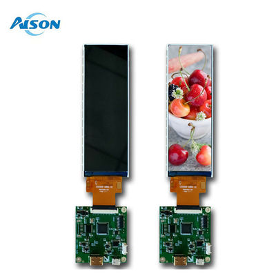 4Display LCD tipo barra de.6 "RGB 40Pin Display estirado con brillo de 300 Cd / m2 y temperaturas de funcionamiento de -20 a 70 grados