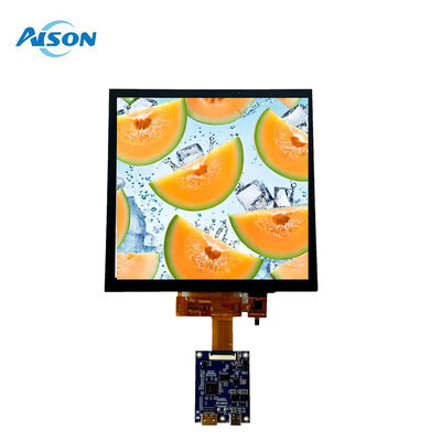 7Pantalla LCD TFT de 800*800 pulgadas con pantalla táctil capacitiva para Raspberry Pi 5