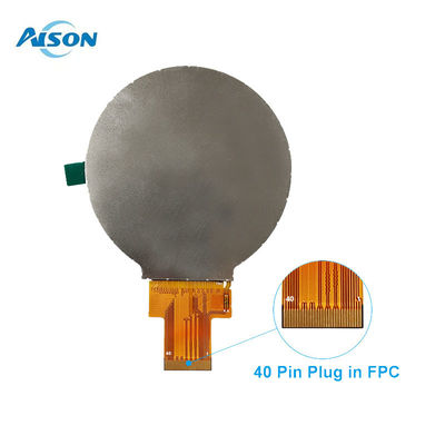 2Display TFT circular de.8 pulgadas 480x480 RGB 40 pin para el hogar inteligente