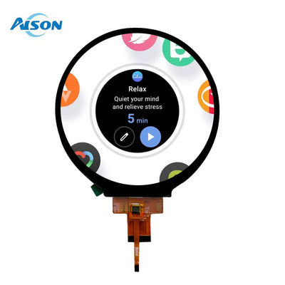Modulo de pantalla LCD redonda de 4 pulgadas 720x720 300 Cd/M2 Interfaz MIPI