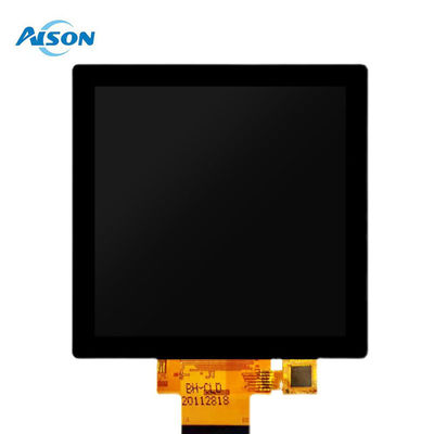 3.95 pulgadas de pantalla TFT cuadrada 480x480 pantalla táctil cuadrada 300 cd/m2 con interfaz RGB