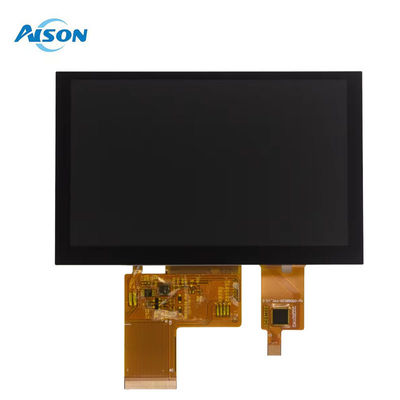 5 pulgadas 800x480 IPS con pantalla TFT táctil capacitiva 350 cd/m2