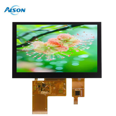 5 pulgadas 800x480 IPS con pantalla TFT táctil capacitiva 350 cd/m2