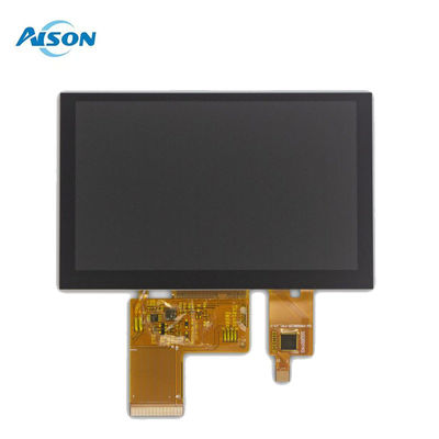 5 pulgadas IPS TFT Modulo de pantalla 800x480 Industrial capacitiva pantalla táctil 500 Cd/M2