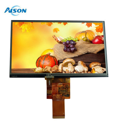 7" RTP TFT Display 800X480 Resolución Interfaz RGB 40 Pin para aplicaciones industriales