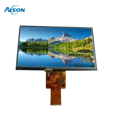 7" RTP TFT Display 800X480 Resolución Interfaz RGB 40 Pin para aplicaciones industriales