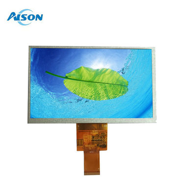 7" RTP TFT Display 800X480 Resolución Interfaz RGB 40 Pin para aplicaciones industriales