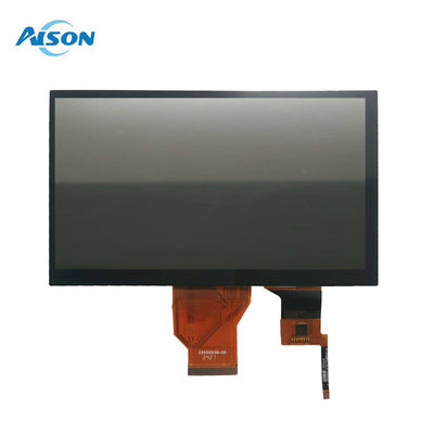 Pantalla TFT IPS de 7 pulgadas 800x480 con panel táctil, interfaz RGB de 50 pines