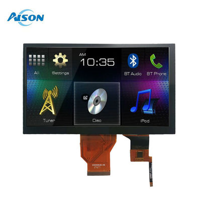 7 pulgadas 800x480 módulo TFT LCD 50 pin LCD pantalla RGB 24 bits para aplicaciones industriales