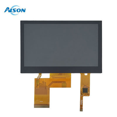 4Módulo LCD IPS de.3 pulgadas 480x272 Pantalla táctil TFT capacitiva 450 Cd/M2 Interfaz RGB de 24 bits