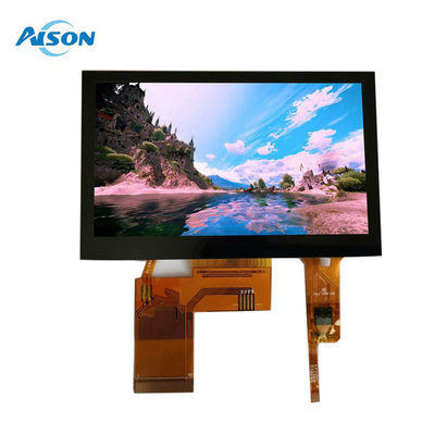 4.3 pulgadas pantalla LCD 400 Cd/M2 IPS capacitiva pantalla táctil 480x272