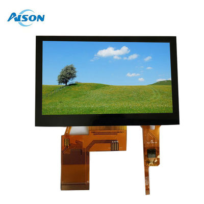 4Módulo LCD IPS de.3 pulgadas 480x272 Pantalla táctil TFT capacitiva 450 Cd/M2 Interfaz RGB de 24 bits