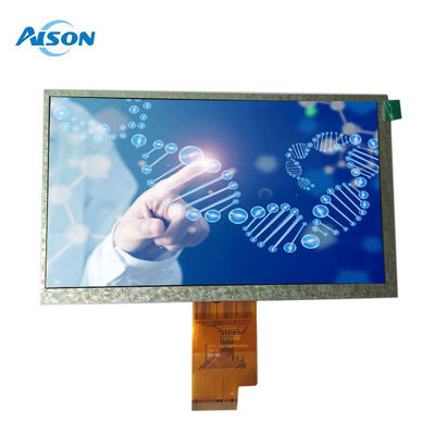 7 pulgadas 1024x600 IPS Pantalla TFT de color Pantalla LCD transmisora 450cd/M2 con interfaz LVDS