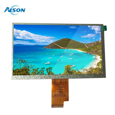 Pantalla LCD de 7 pulgadas 1024x600 IPS LVDS TFT para aplicaciones de control industrial