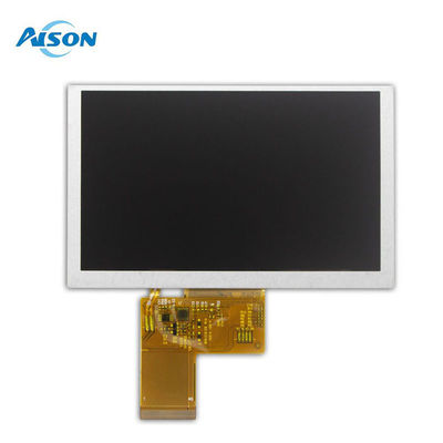 5 pulgadas 800X480 Interfaz RGB TFT LCD Modulo con pantalla táctil resistiva