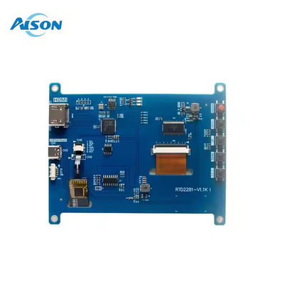5 pulgadas HDMI Raspberry Pi Display 800x480 Módulo de pantalla táctil capacitiva 400 Cd/M2