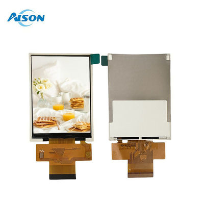2.8 pulgadas 240x320 IPS LCD TFT Modulo 350cd/m2 Interfaz SPI/MCU/RGB
