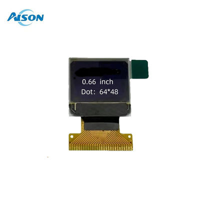 0Modulo de pantalla OLED de.66 pulgadas 64x48 Monocromática pantalla OLED 28 pines