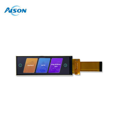 3Display TFT LCD de tipo barra de.38 pulgadas 180x640 con interfaz MCU de 8 bits