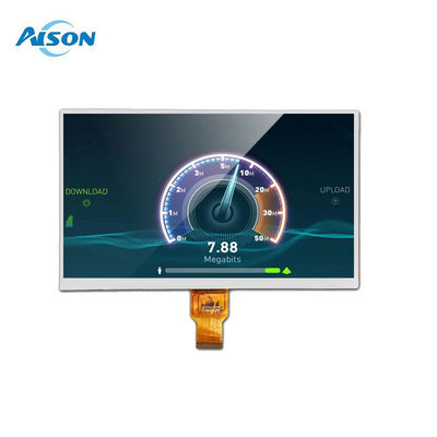 10.1 pulgadas 1024X600 IPS TFT LCD Display Interfaz RGB de 50 pines con panel táctil resistivo