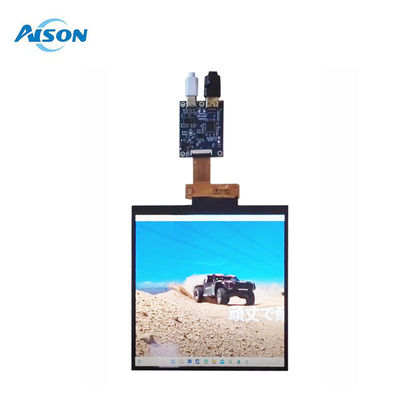 7.6 pulgadas 800x800 módulo de pantalla TFT cuadrado MIPI Interfaz con placa de controlador HDMI