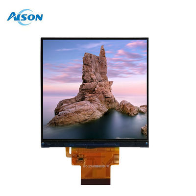 Display LCD TFT cuadrado de 4 pulgadas 480x480 Display táctil TFT cuadrado 300 cd/m2 Interfaz 3SPI+RGB