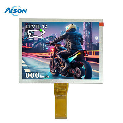 Luz solar Legible 8 pulgadas 800x600 IPSColor TFT pantalla LCD con RGB 24 bits Interfaz 1000 nits