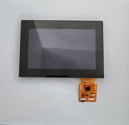 Módulo LCD TFT IPS LVDS de 5 pulgadas 800x480 con pantalla táctil capacitiva con interfaz USB