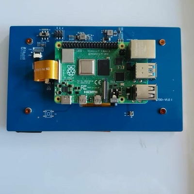 Pantalla LCD IPS MIPI-DSI de 7 pulgadas con pantalla táctil capacitiva para Raspberry Pi 5 4 3