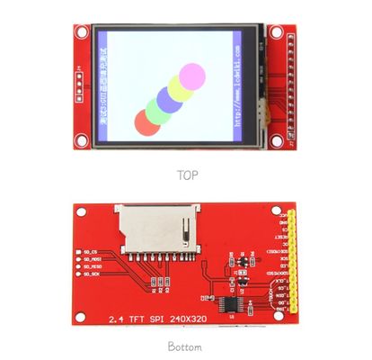 Módulo de pantalla LCD TFT ILI9341 SPI de 2.4 pulgadas 320*240 con placa PCB