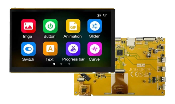 7 pulgadas ESP32 P4 placa de desarrollo con pantalla LCD y a bordo ESP32-C6 toque capacitivo