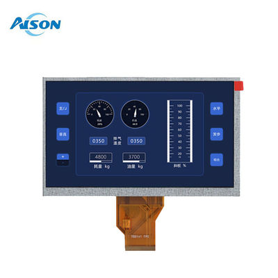 7 pulgadas 800x480 módulo TFT LCD 50 pin LCD pantalla RGB 24 bits para aplicaciones industriales