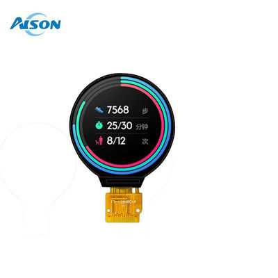 1.28 pulgadas Tipo redondo pantalla LCD 12 pines pantalla 240x240 controlador GC9A01 Interfaz SPI