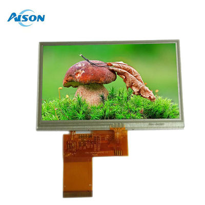 4.3 pulgadas TFT Resistiva pantalla táctil 480x272 RTP TFT módulo de visualización