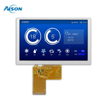 Módulo LCD TFT de 5 pulgadas 800x480 Display 500 Cd/M2 RGB 24 Bit 40pin ILI6137 y IC de controlador ILI5960
