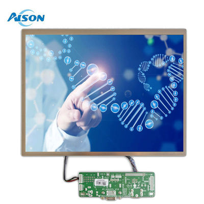 12.1 pulgadas 1024x768 IPS LVDS Industrial TFT Display 650cd/m2