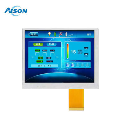 5Display TFT industrial de.6 pulgadas de 250 cd/m2 Modulo LCD Display 640x480 con interfaz RGB
